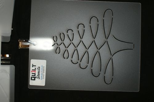 QUILTING SENCIL 761 XMAS TREE